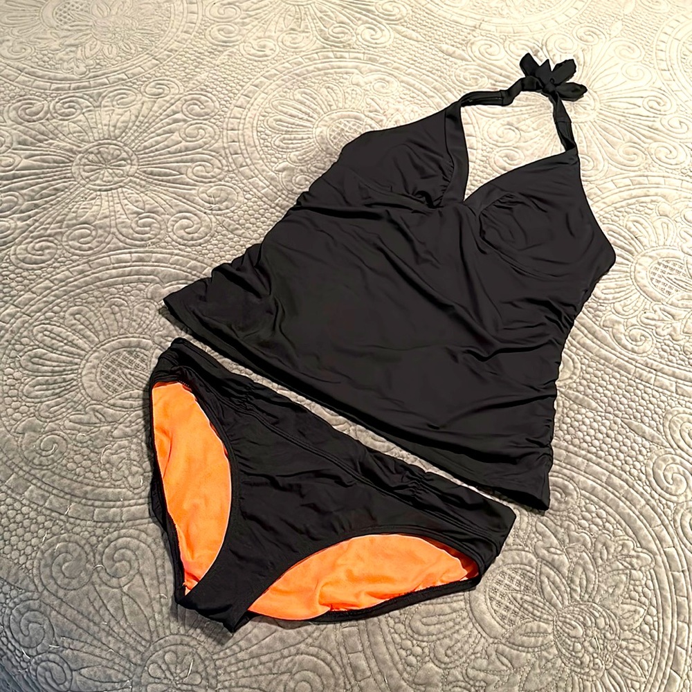 Athleta Swim Suit Halter style top